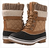 GLOBALWIN Women's Waterproof Winter Snow Boots