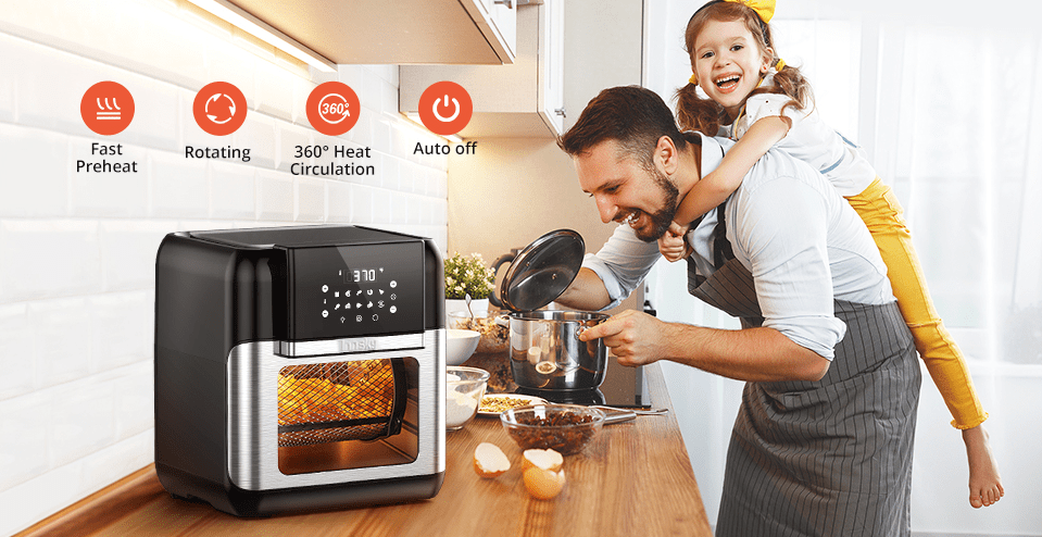 Air fryer toaster oven