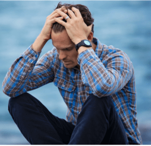 Stress causes hair thinning