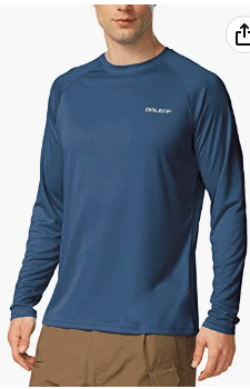 BALEAF Men’s Long Sleeve Hiking Shirts   